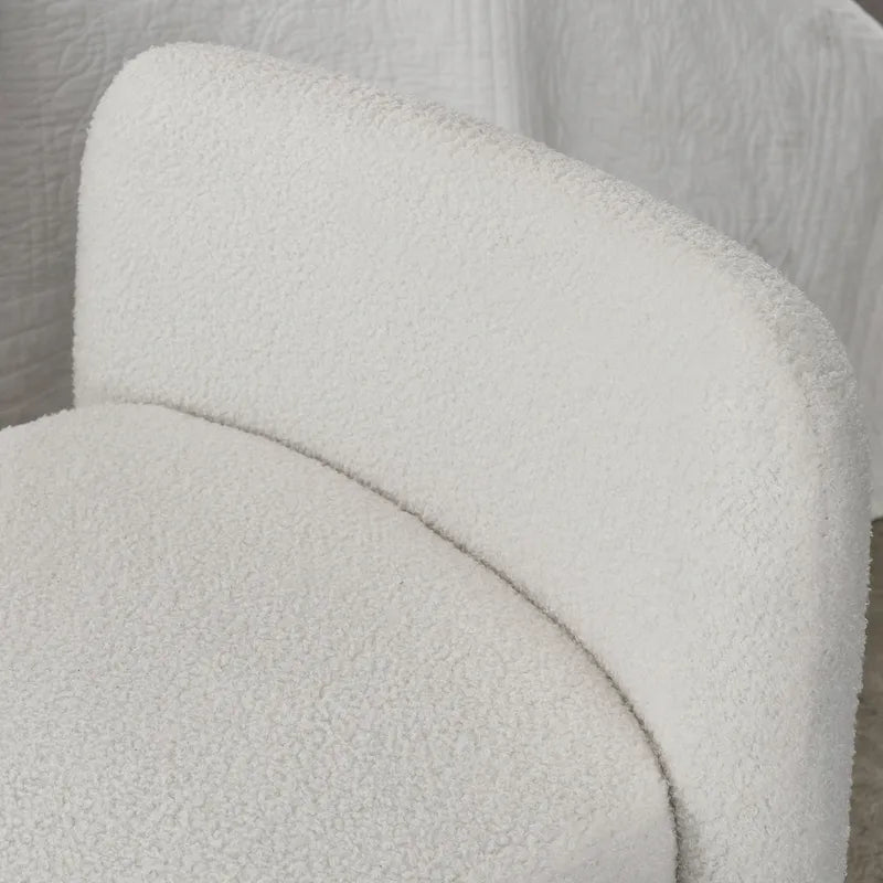 Banc rembourré en polyester à structure en H avec design moderne et polyvalent