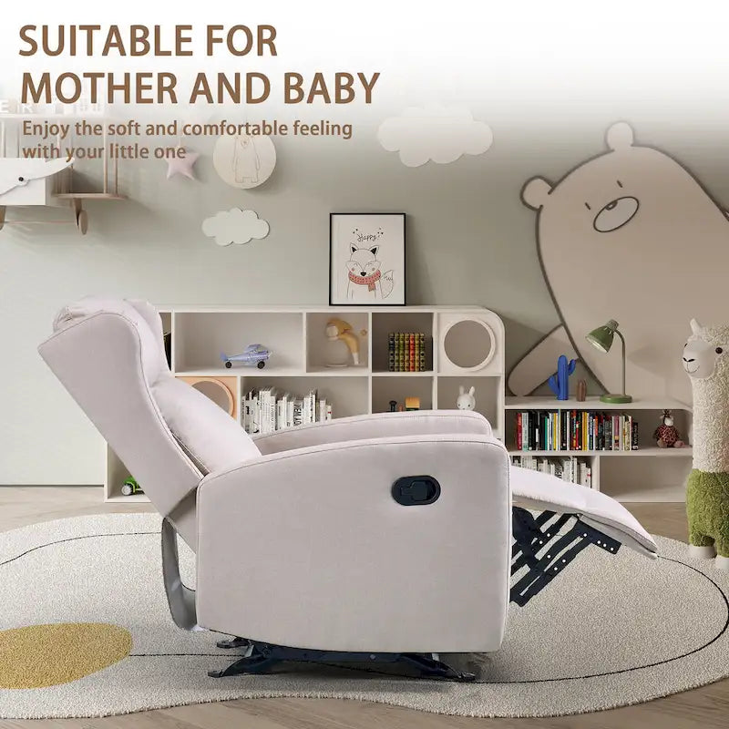 Fauteuil à bascule réglable/Fauteuil inclinable moderne pour salon
