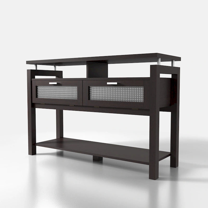 Table de canapé à double couche de 47 pouces