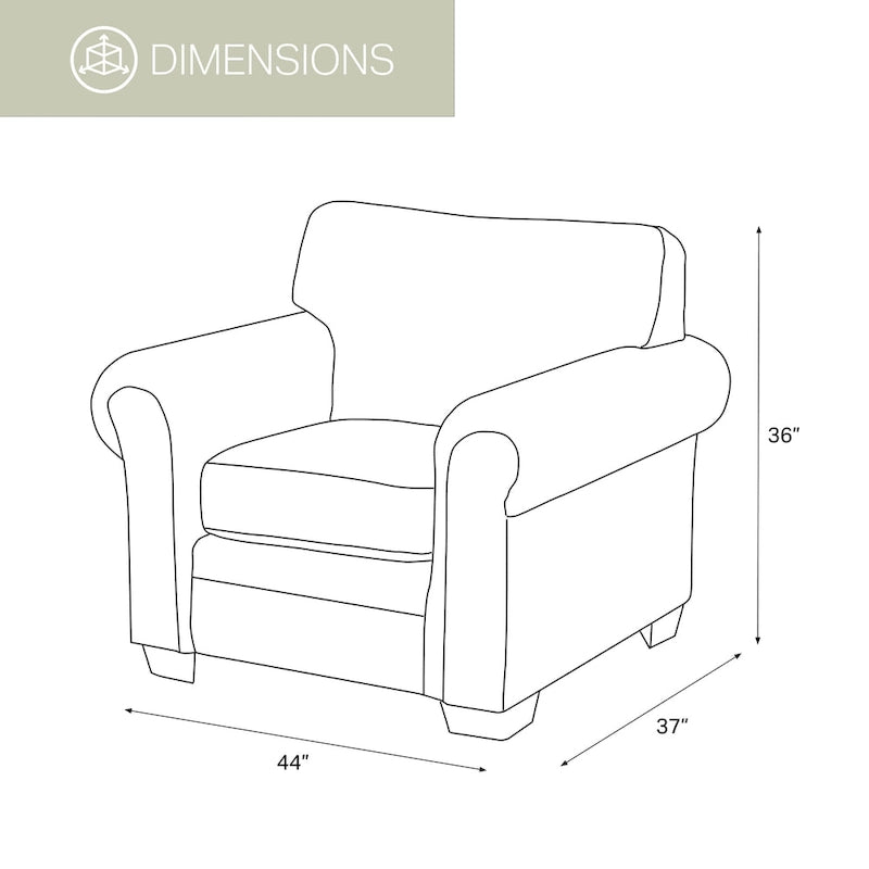 Fauteuil et repose-pieds assorti