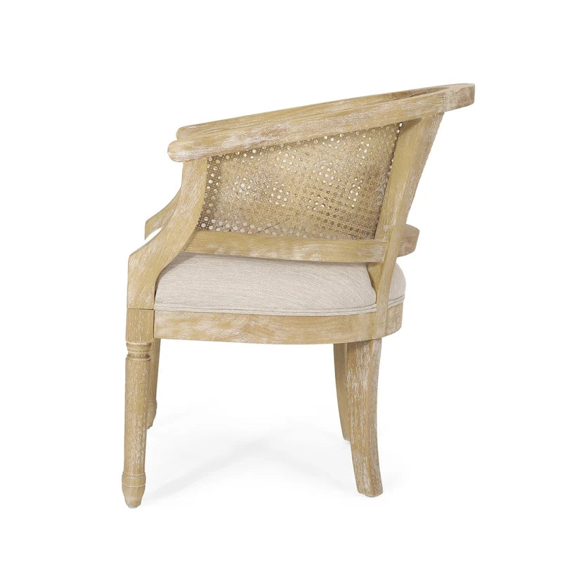 Chaises longues en rotin de bois (deux chaises par ensemble)