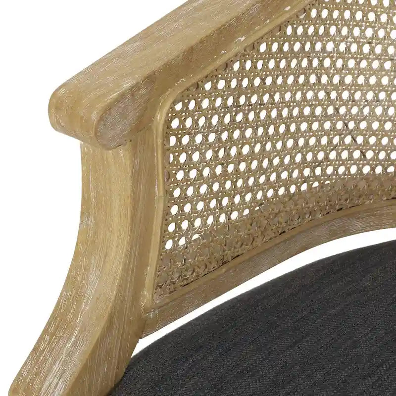 Chaises longues en rotin de bois (deux chaises par ensemble)