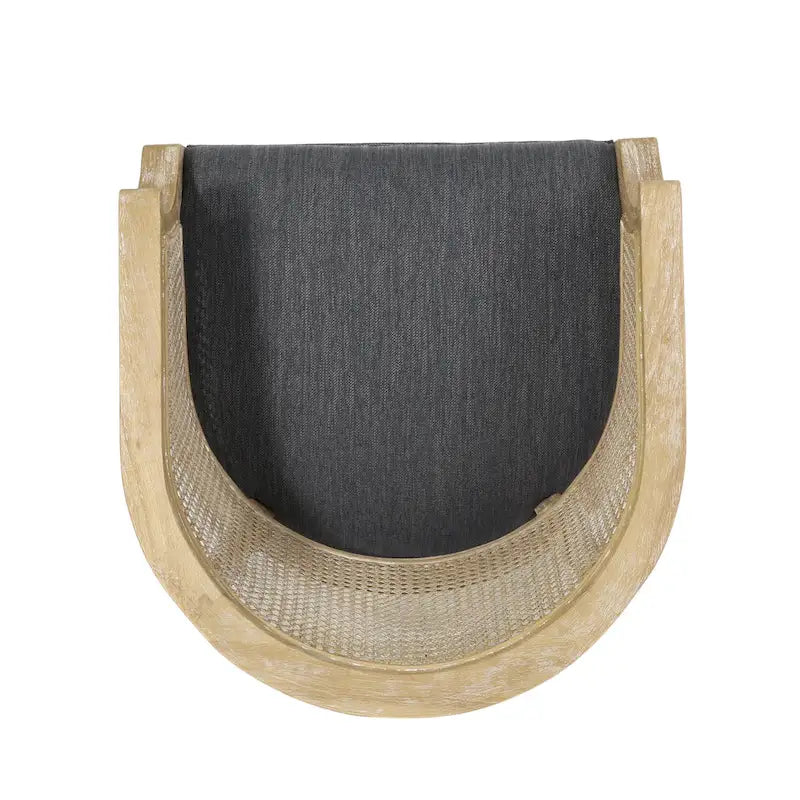 Chaises longues en rotin de bois (deux chaises par ensemble)