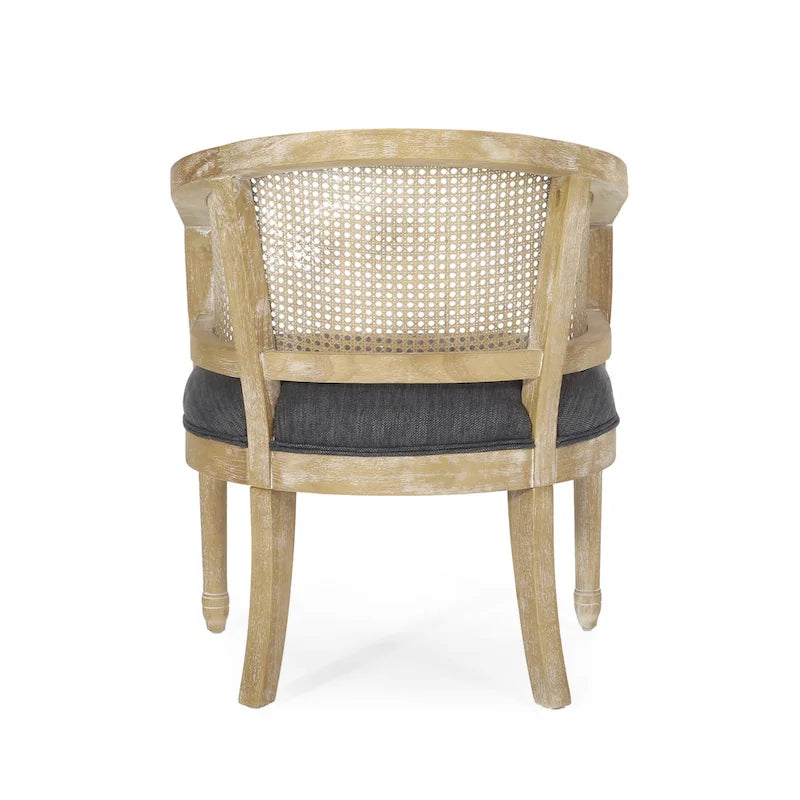 Chaises longues en rotin de bois (deux chaises par ensemble)