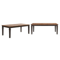 Table de salle à manger extensible en bois massif 64-82