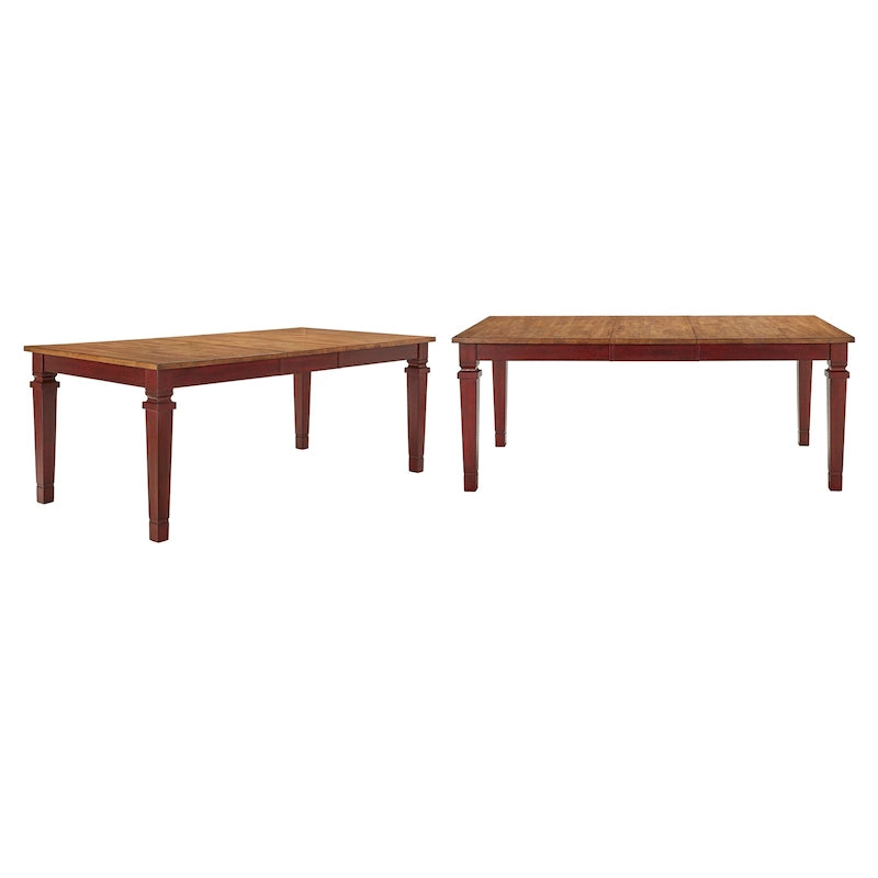 Table de salle à manger extensible en bois massif 64-82