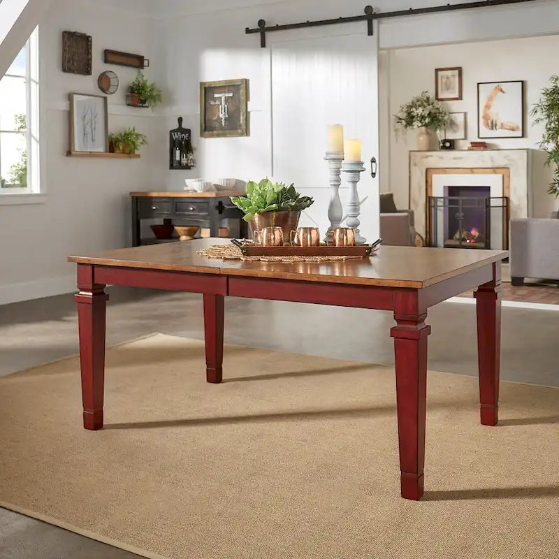 Table de salle à manger extensible en bois massif 64-82