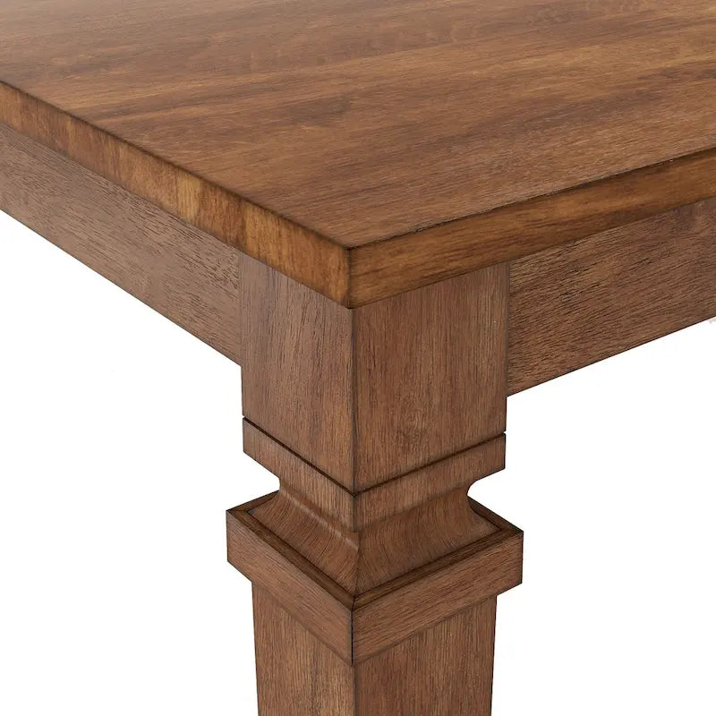 Table de salle à manger extensible en bois massif 64-82