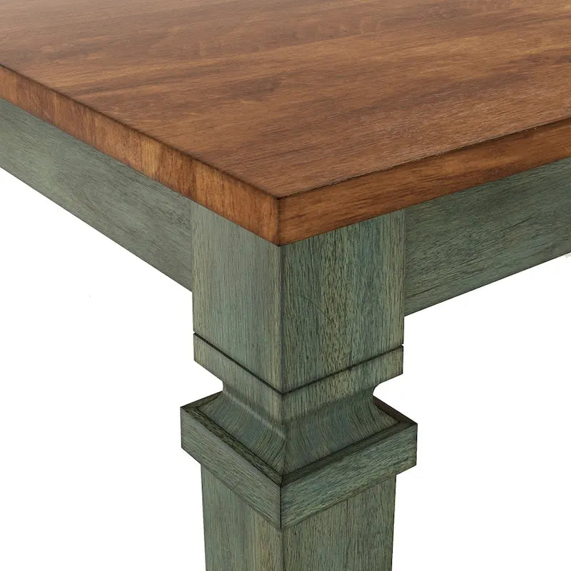 Table de salle à manger extensible en bois massif 64-82