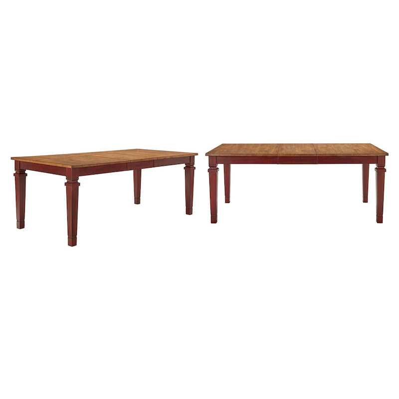 Table de salle à manger extensible en bois massif 64-82