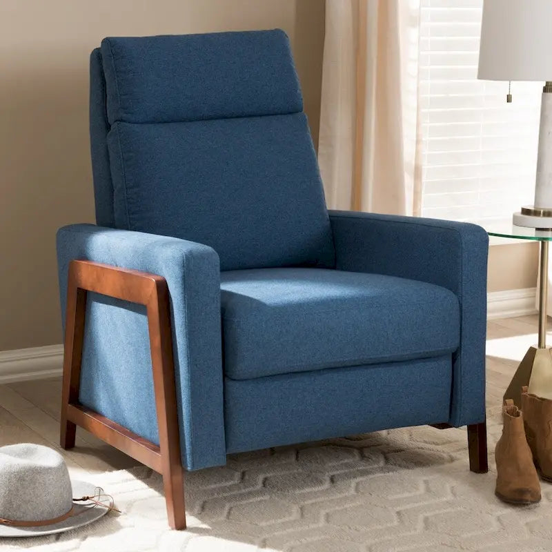 Fauteuil inclinable en tissu de style médiéval