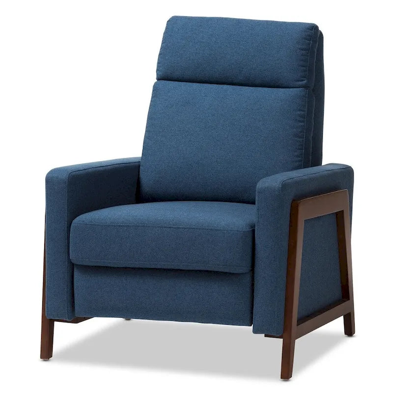 Fauteuil inclinable en tissu de style médiéval