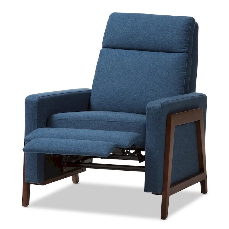 Fauteuil inclinable en tissu de style médiéval
