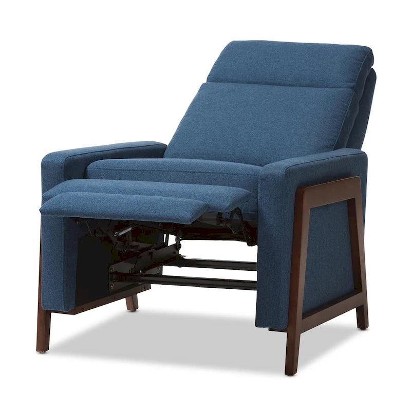 Fauteuil inclinable en tissu de style médiéval