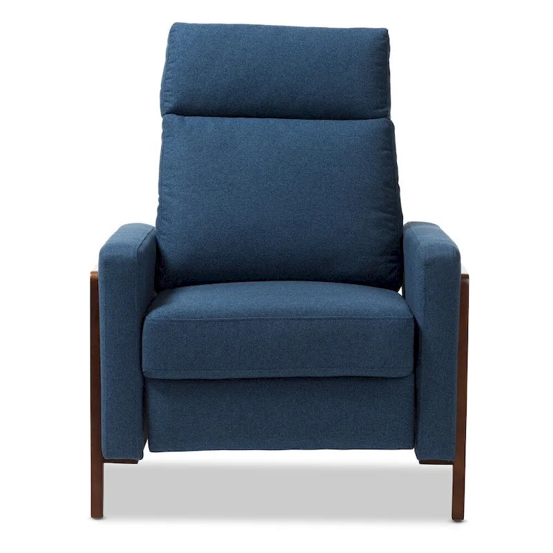 Fauteuil inclinable en tissu de style médiéval