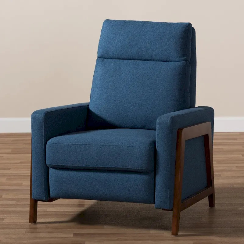 Fauteuil inclinable en tissu de style médiéval