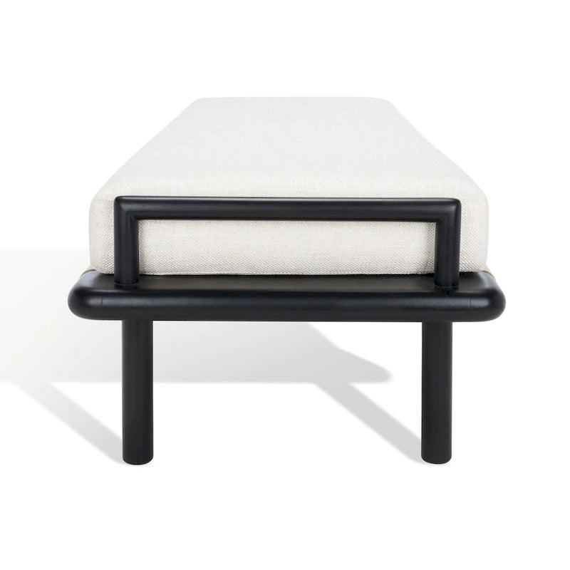 Banc en teck avec coussin