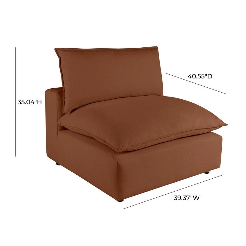Chaise modulaire sans accoudoirs (simple)