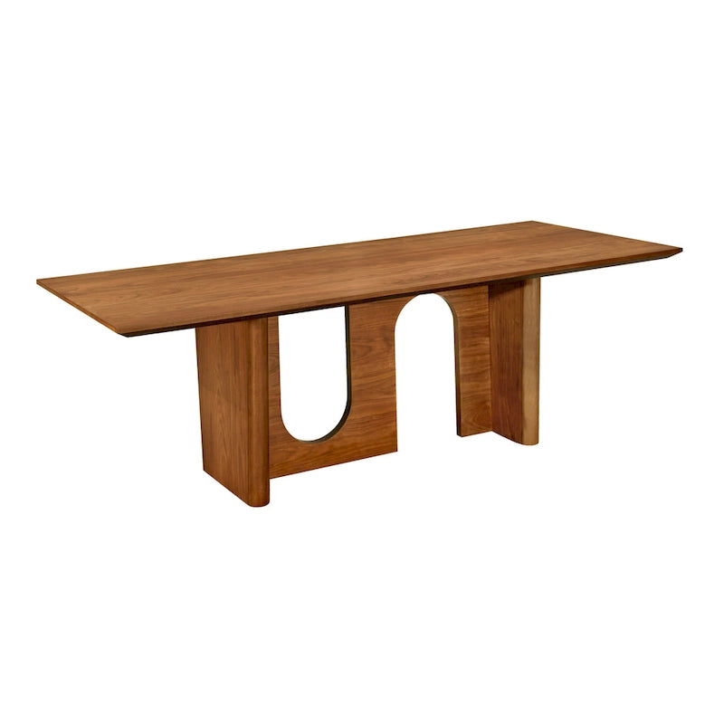 Table à manger rectangulaire en noyer