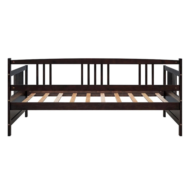 Canapé-lit multifonctionnel en bois massif : Lit simple, Rangement