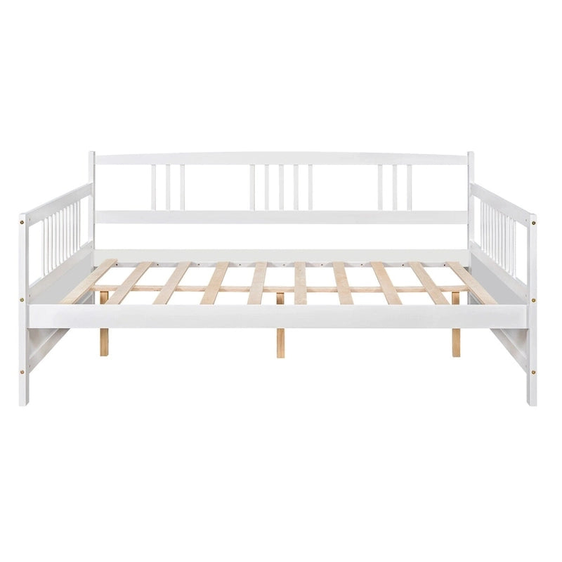 Canapé-lit multifonctionnel en bois massif : Lit simple, Rangement