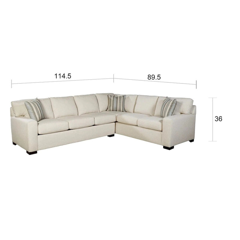 Canapé-lit d'angle crème avec matelas en mousse à mémoire de forme Queen Gel
