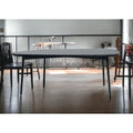 Table basse de forme libre en marbre noir et noir 47