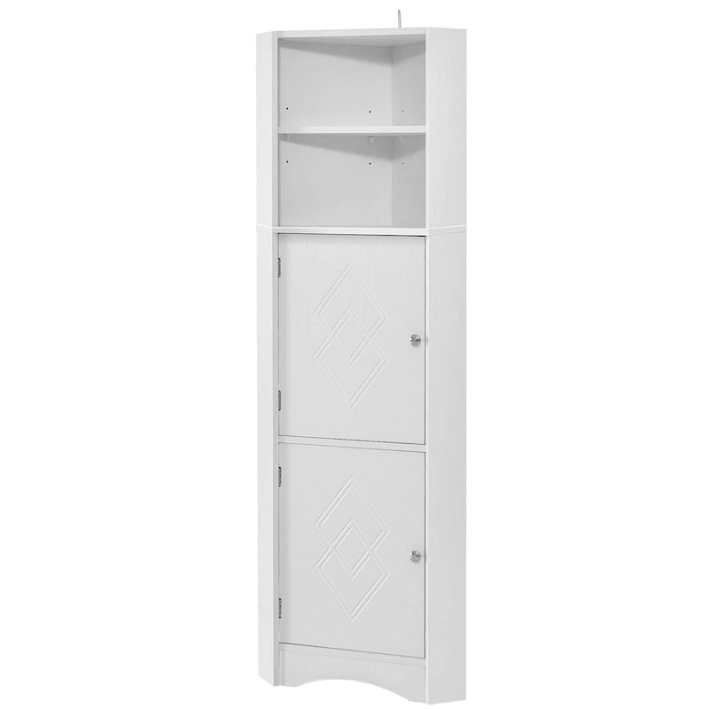 Meuble de rangement de salle de bain à 5 niveaux, Meuble de rangement de salle de bain étroit