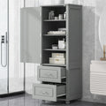 Meuble de rangement haut de salle de bain, Armoire de rangement sur pied