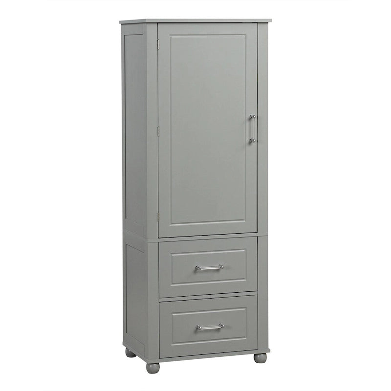 Meuble de rangement haut de salle de bain, Armoire de rangement sur pied